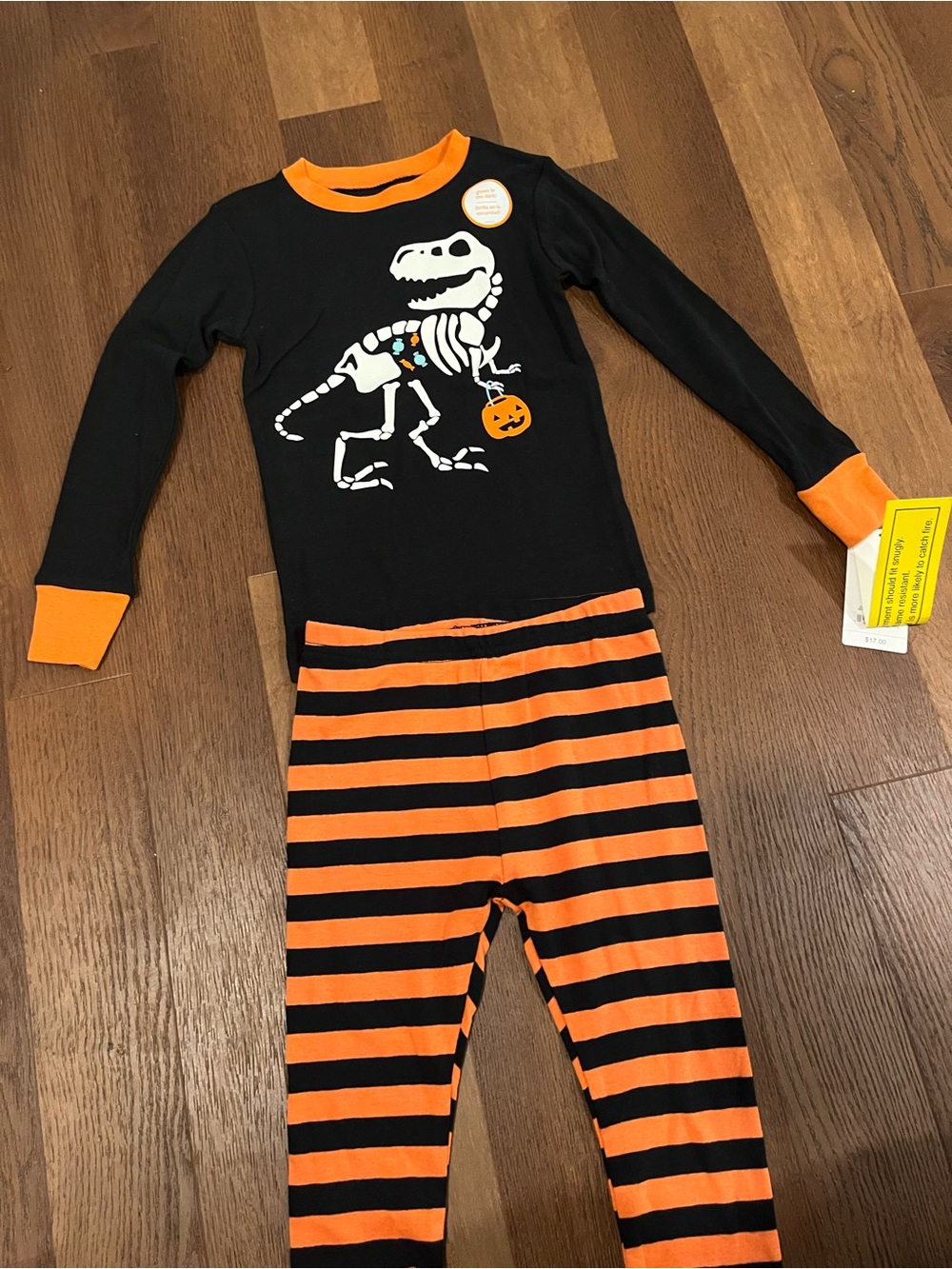 Carter’s Toddler Halloween Dinosaur Pajamas